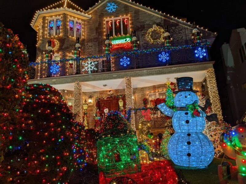 Christmas Light Night tour - Key Points