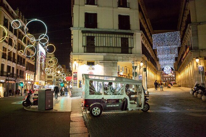 Christmas Lights Tour in Madrid in Private Eco Tuk Tuk - The Sum Up