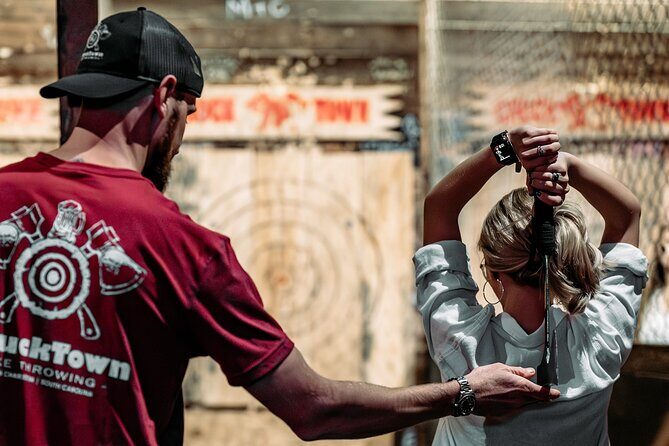 Chucktown Axe Throwing And Games Venue - Introducing Chucktown Axe Throwing and Games Venue: A Fun Mix in Charleston