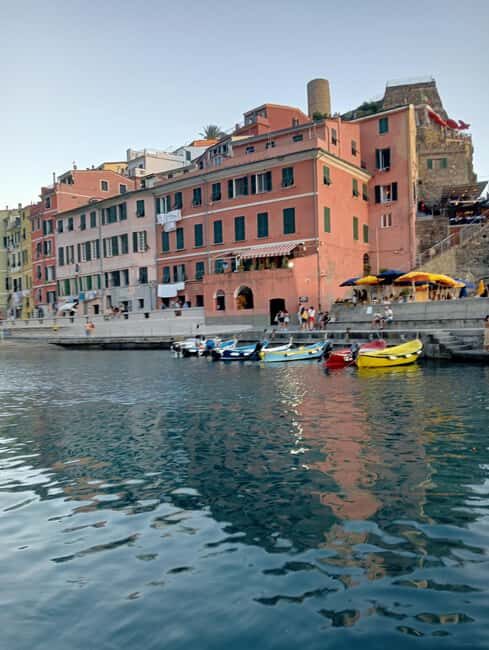 Cinque Terre Morning or Sunset Boat Tour with Aperitif - Group Size and Cost