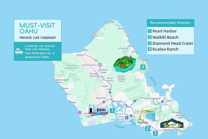 Circle Oahu Island Private Tour with Daily Chauffeur - What the Tour Includes and What It Doesn’t