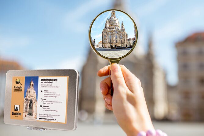 City game scavenger hunt Dresden old town - independent city tour - A Deeper Look at the Stations