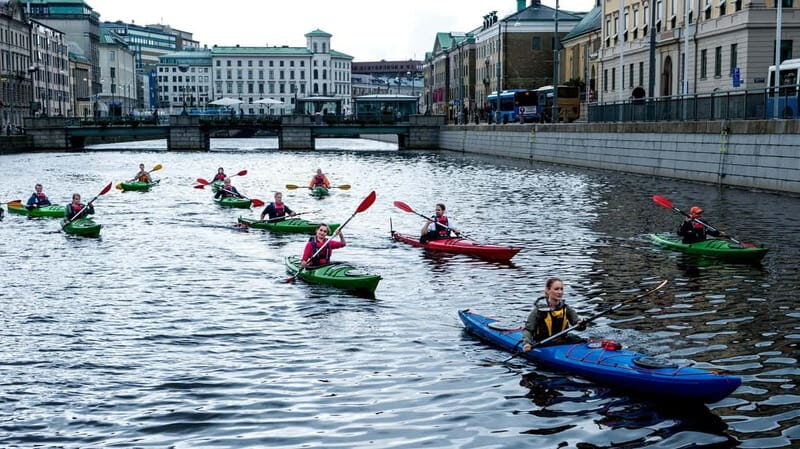 City Kayak Tour - Key Points
