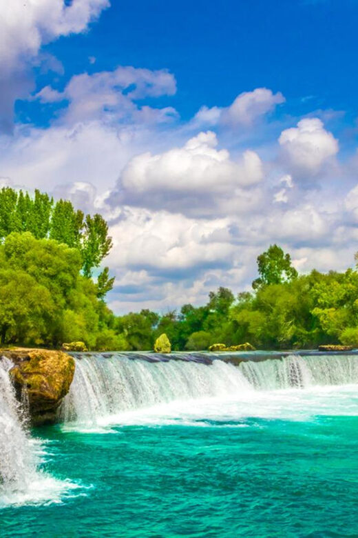 City of Side: Cabrio Bus & Green Lake Boat Tour with Lunch - Key Points