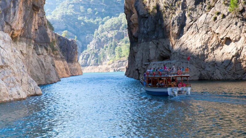 City of Side: Green Canyon Boat Trip & Bus Safari with Lunch - A Closer Look at the Green Canyon & Lake Tour