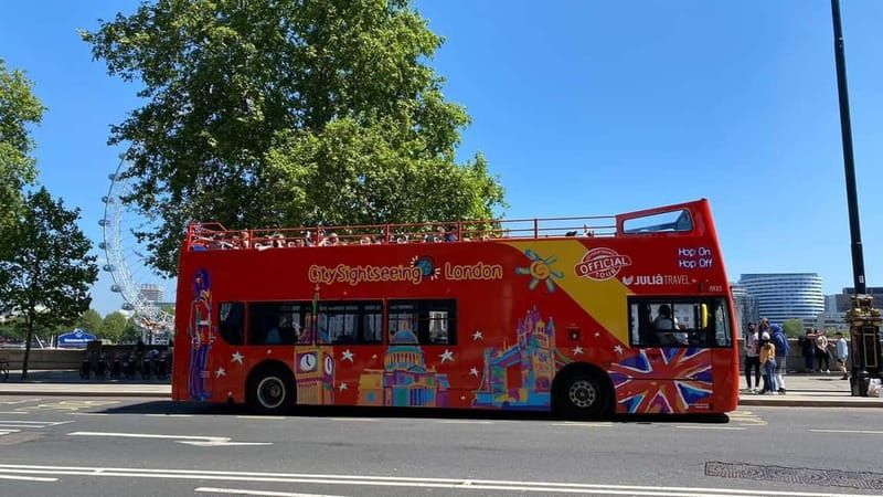 City Sightseeing London Hop-On Hop-Off Bus & Bookable Extras - App and Live Tracking: The Fastest Way to Find Your Next Bus