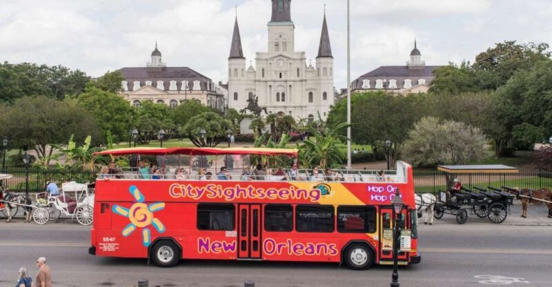 City Sightseeing New Orleans HOHO Bus Tour & Bookable Extras - Key Points