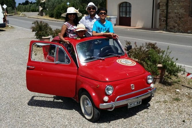 Classic Chianti Hills Fiat 500 Tour - FAQ