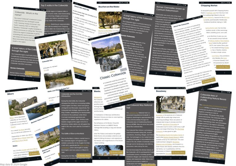 Classic Cotswolds: Online Road Trip Travel Guide - Key Points