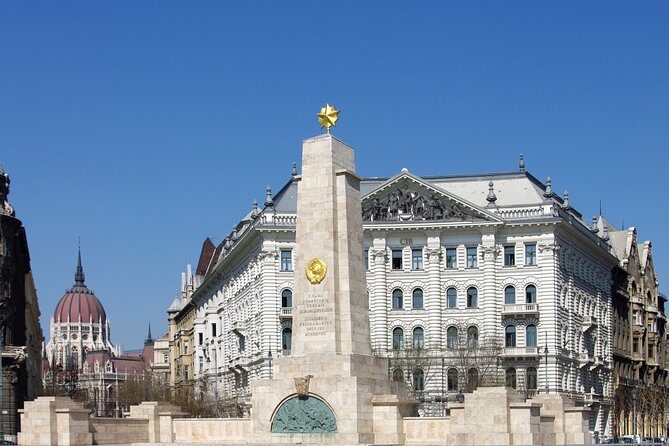 Classic Walk in Budapest Historical Center - Freedom Square – Remembering Hungarys Past
