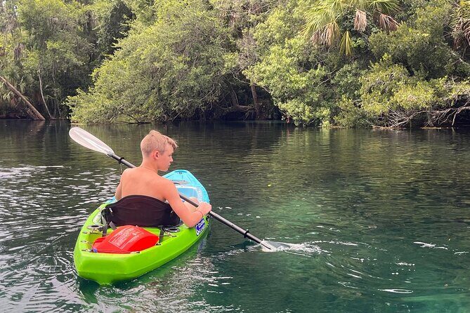 Clear Bottom Kayak Rental for Kings Bay Three Sisters Springs - Ease of Access and Practical Details