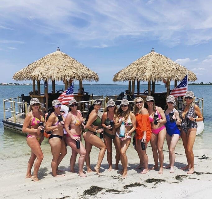 Clearwater Beach: Island Sandbar & Swim Tiki Cruise - Key Points