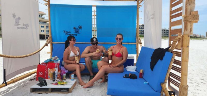Clearwater: Daydreamer's Luxury Bamboo Cabana Rental - What Is the Clearwater Bamboo Cabana Experience?