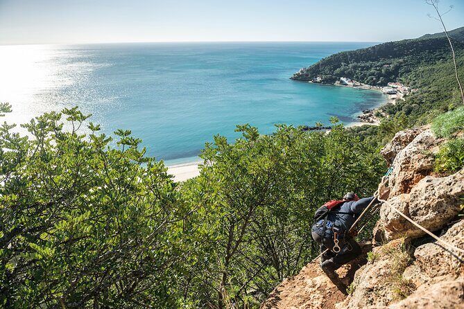 Climbing, Arrábida Natural Park, Setúbal, Sesimbra, near Lisbon - The Guide and Group Size