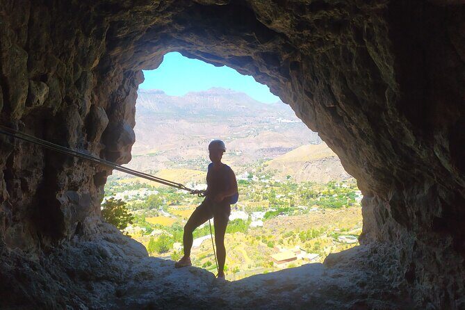 Climbing + Zipline + Via Ferrata + Cave. Adventure route in Gran Canaria - Exploring Gran Canaria’s Adventure Route: Climbing, Zipline, Via Ferrata, and Cave