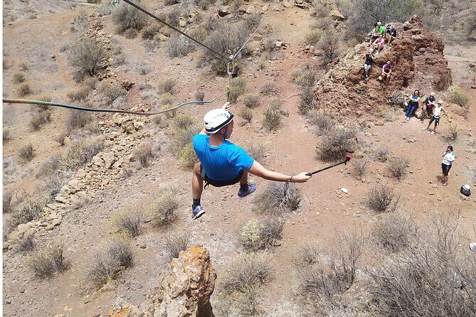 Climbing + Zipline + Via Ferrata + Cave. Adventure route in Gran Canaria - What to Expect in Terms of Comfort and Logistics