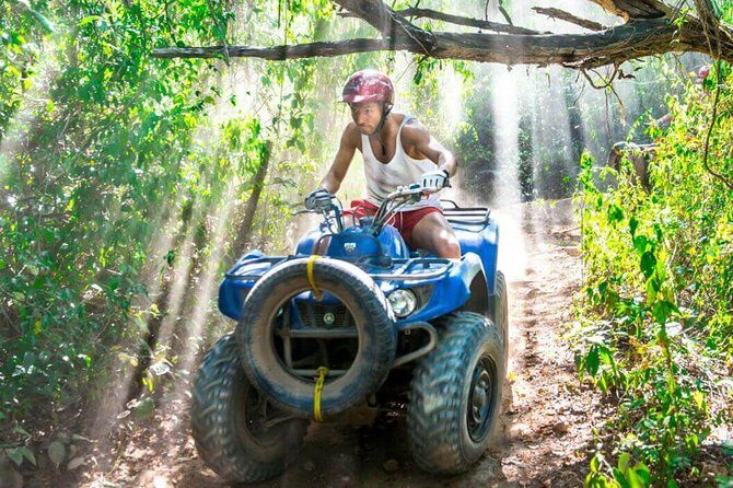 Coba Adventure: ATV, Rappel, Ziplines, Cenote, Archeological Zone Tour - Key Points