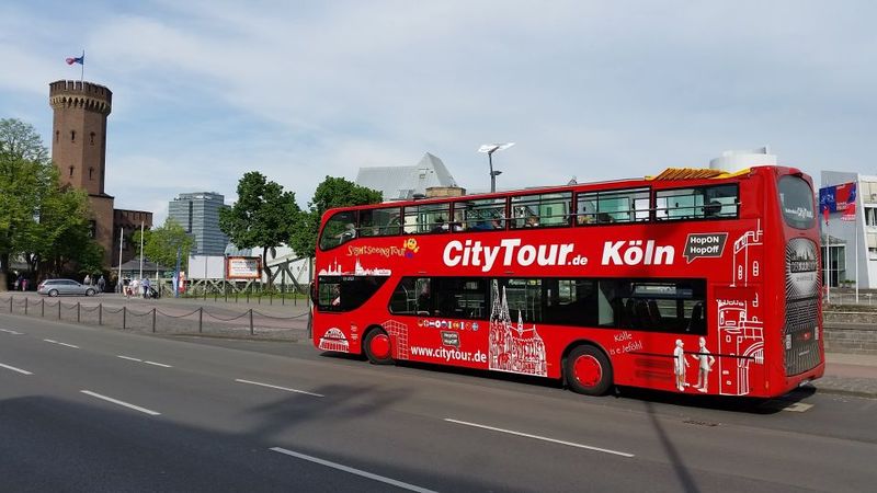 Cologne: 24h Hop-On Hop-Off Sightseeing Bus Ticket - Odysseum, Köln Arcaden Area, and the Rhythm of the River City