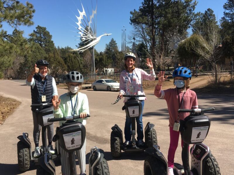 Colorado Springs: Nature and Art/Broadmoor Combo Segway Tour - Key Points