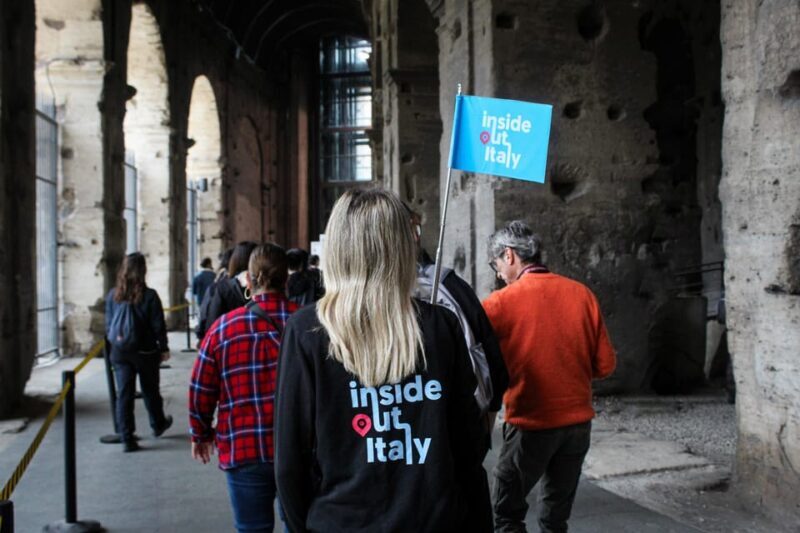 Colosseum Entry with digital audioguide and arena option - Key Points