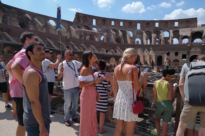 Colosseum Gladiator Arena Floor Complete Tour- Up To 6 People - Key Points