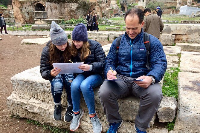 Colosseum, Roman Forum and Ancient Rome Treasure Hunt For Kids - The Itinerary in Detail