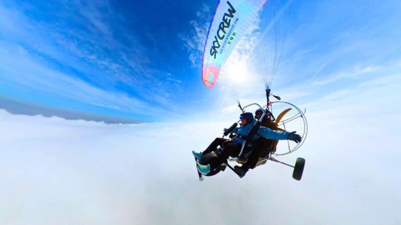 Coma-Ruga: Paramotor flight with photos and videos - Key Points