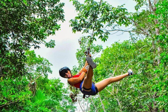 Combo 3 in 1 ATV (shared) Ziplines & Cenote in Puerto Morelos - A Deep Dive Into the Experience
