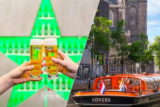 Combo Ticket: Heineken Experience Amsterdam and 1h Canal Cruise - Key Points