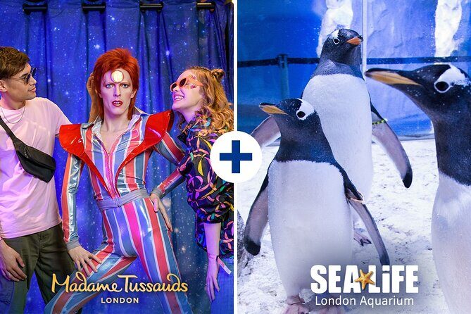 Combo Ticket: Madame Tussauds & SEA LIFE London Aquarium - FAQs