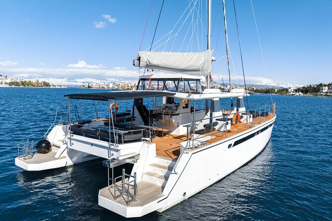 Comfort Max Catamaran Caldera Cruise with BBQ and Drinks - Wrapping It Up