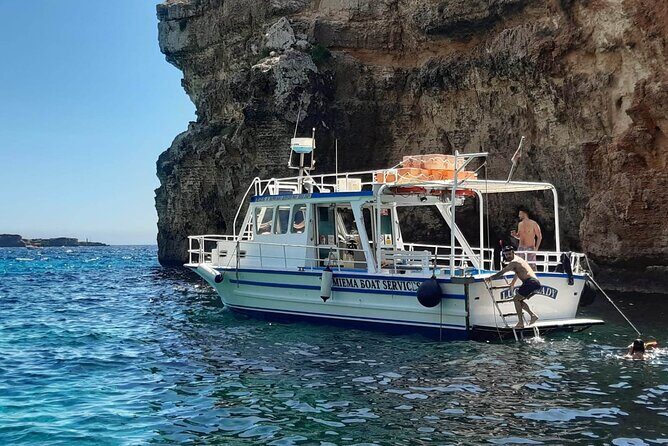 Comino Blue Lagoon and Gozo Private Boat Charter: Lucky Lady Boat - The Experience: Comfort, Fun, and Flexibility