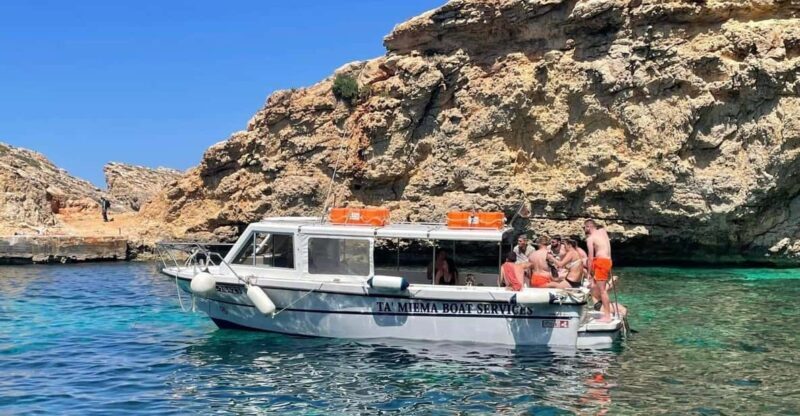 Comino: Private Boat Trips, Swimming stops and Caves Tours - The Experience in Action