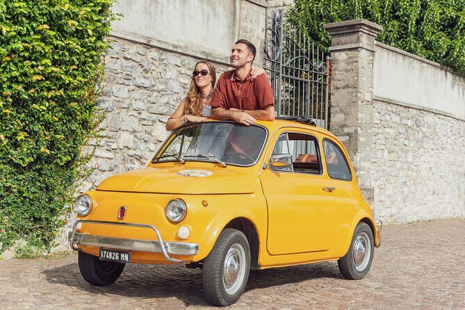 Como Lake: Fiat 500 Vintage Car Rental - Key Points