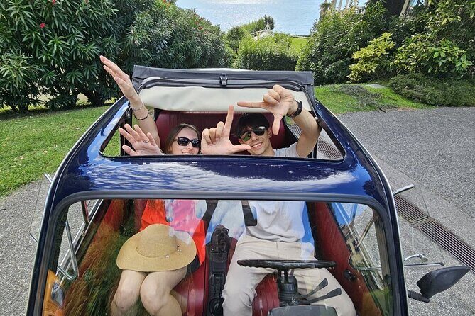 Como Lake: vintage car Fiat 500 Rental - The Sum Up