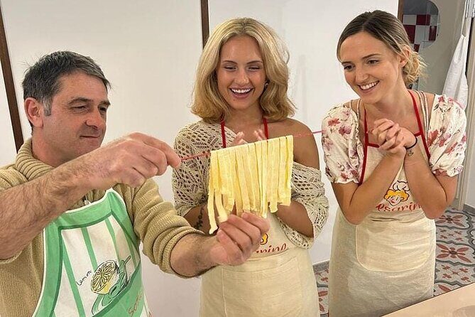 Cooking class with Pasta, mozzarella and Tiramisu with wine - Practical Details Worth Knowing