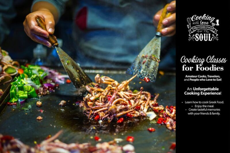 Cooking classes for Foodies, Discover Greek cuisine. - Key Points