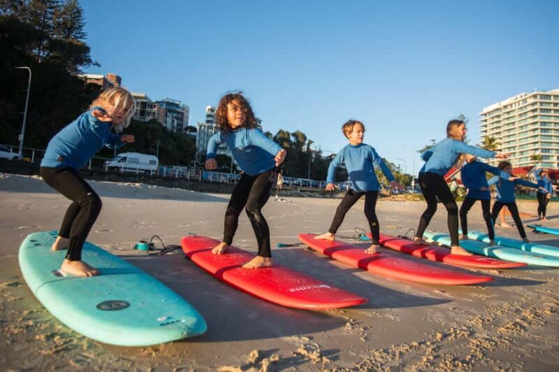Coolangatta: Kids Group Surf Lesson Kirra, Gold Coast (-16) - Key Points