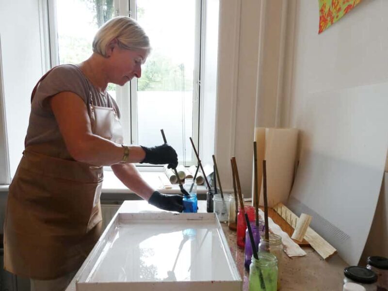 Copenhagen (2-Hour Paper Marbling Workshop with Goda) - Key Points