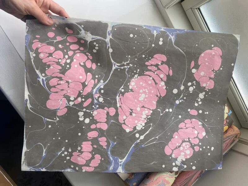 Copenhagen (2-Hour Paper Marbling Workshop with Goda) - What to Expect During the Workshop