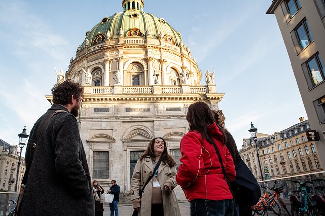 Copenhagen Highlights: Small Group Walking Tour - Max 10 people - Marmorkirken (Frederiks Kirke): the palace alignment view