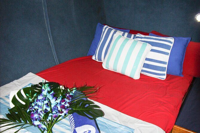 Coral Sea Dreaming Overnight Dive, Snorkel and Sail - FAQs