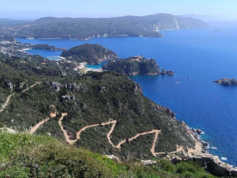 Corfu from Above  Drone Sightseeing Experience - In-Depth Look at the Stops