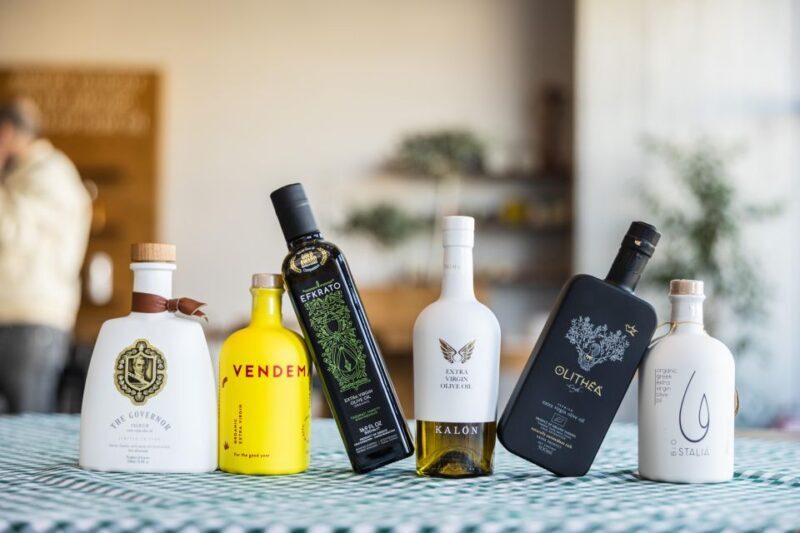 Corfu: Olive Oil tasting from 4 regions of Greece - Key Points