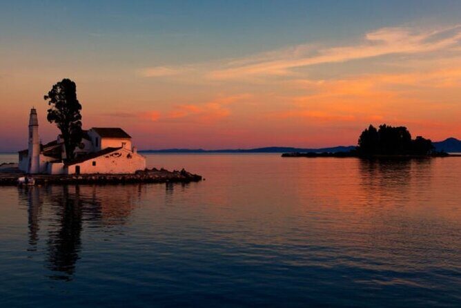 Corfu: Sunset Private Cruise to Mouse Island - Key Points