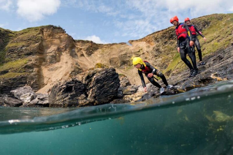 Cornwall: Beginner Coasteering Adventure at Praa Sands - Meeting and Equipment
