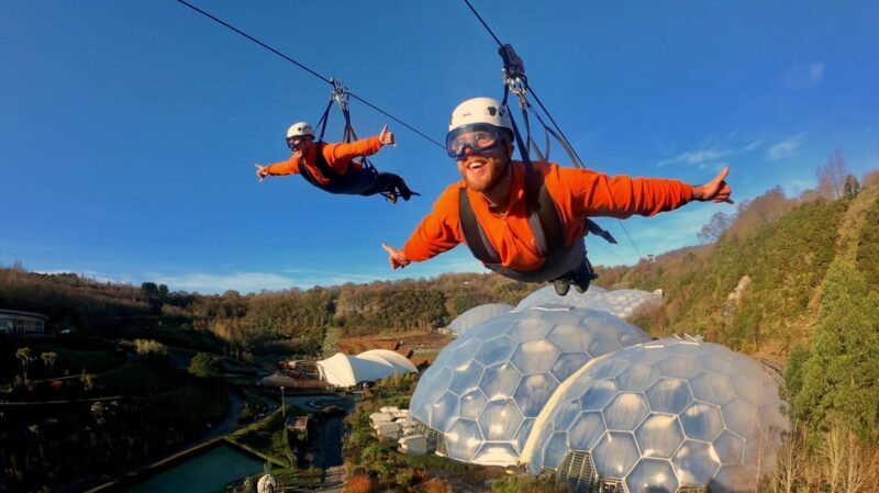 Cornwall: Eden Project Zip Wire Experience - Key Points