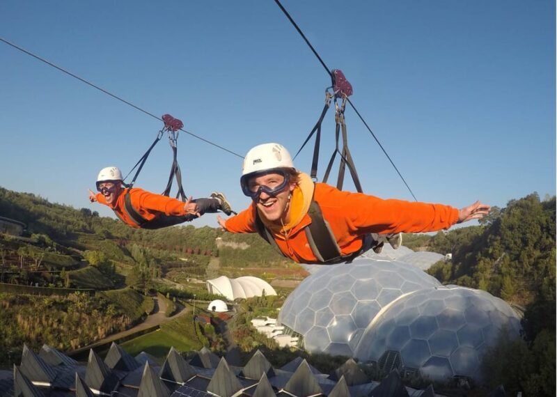 Cornwall: Eden Project Zip Wire Experience - What to Expect from the Eden Project Zip Wire Experience