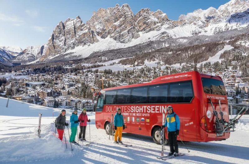 Cortina Winter Tour - Ski in the 2026 Olympic Venue! - Setting Off into the Dolomites