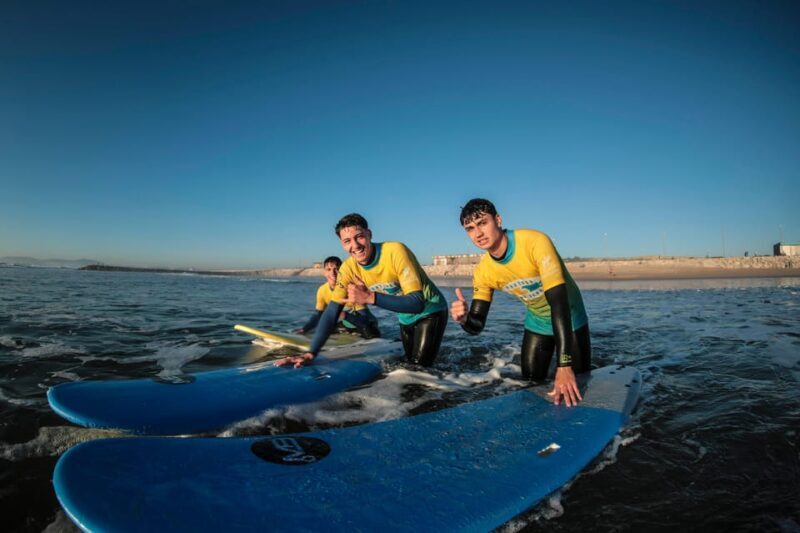 Costa da Caparica: Sunset Surf Lesson - Key Points
